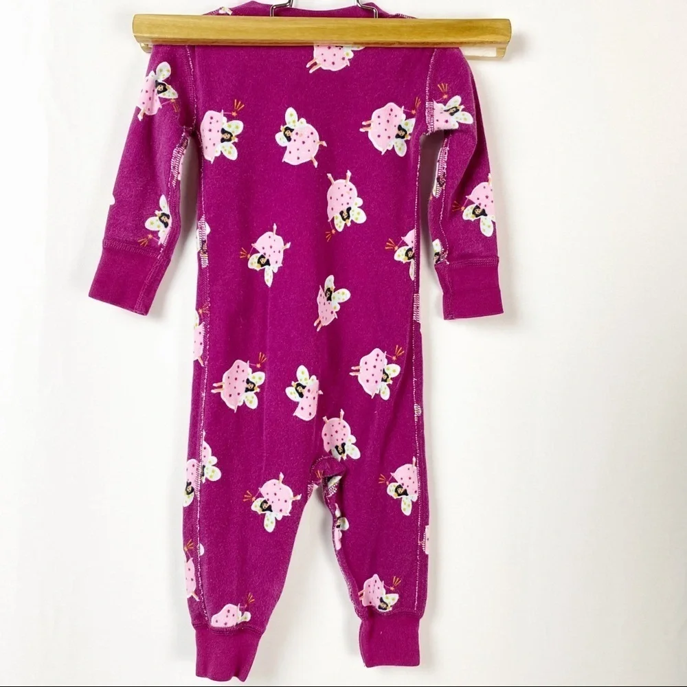 Hanna Andersson Fairy Zipper Pajamas One Piece